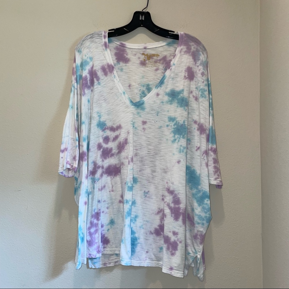 Show me your mumu tie dye oversized top
